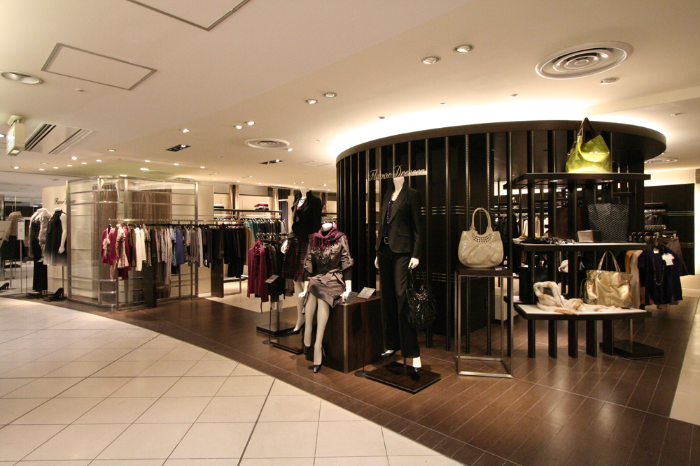 Flavor Dresser 柏高島屋/フレーバードレッサー 柏高島屋/店舗設計・デザイン:洋服・ファッションブランド
